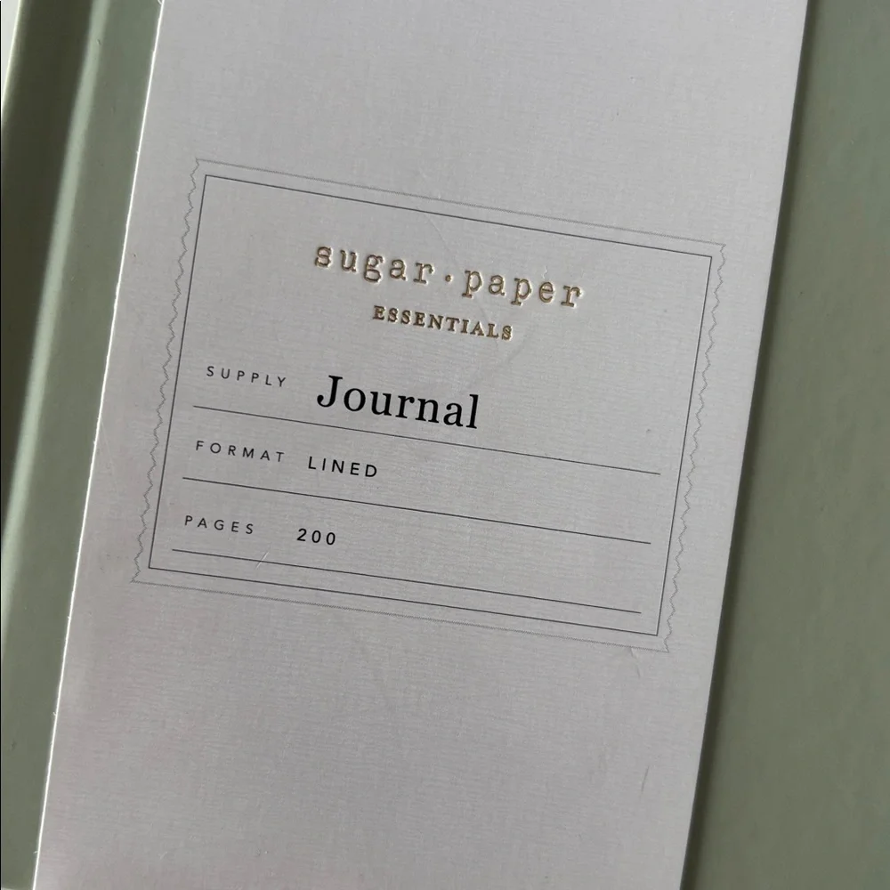 Sugar Paper Sage Green 200 Page Lined Journal